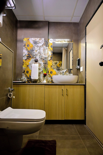 Bathroom 4, Hillside Hotel, Mysore
