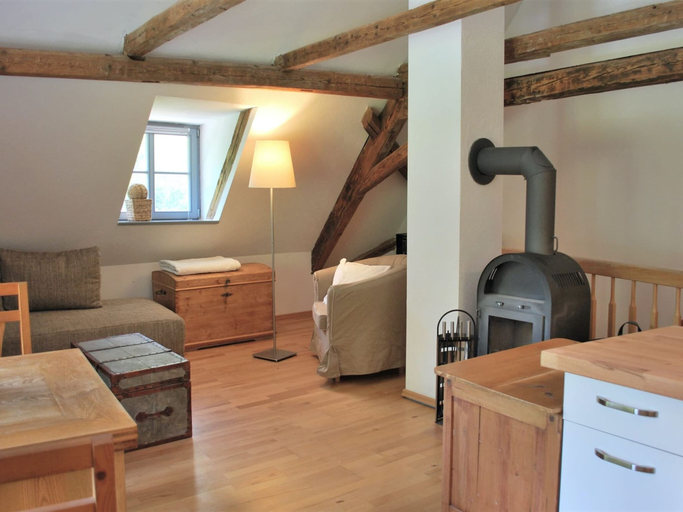 Bedroom 4, Watermill Stay With Garden, Nordhausen