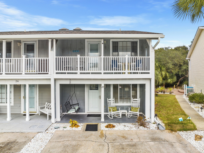 Exterior & Views 1, Short Walk to The Beach! Community Pool! Sleeps 8!, Bay