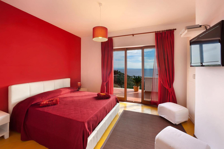Bedroom 2, Villa Marina in Massa Lubrense, Napoli