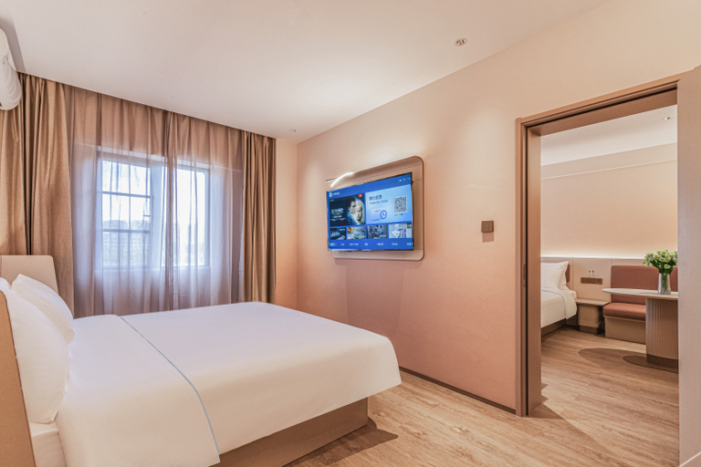 Bedroom 2, Hanting Hotel Kunming North Bus Terminal, Kunming