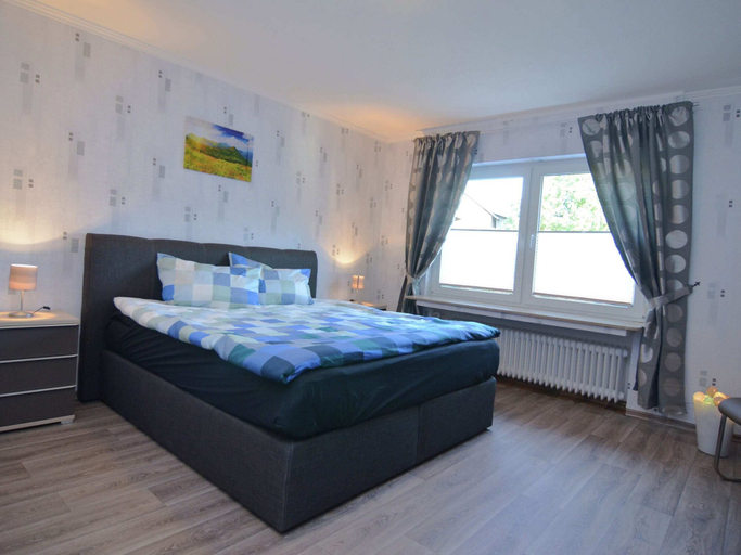 Bedroom 2, Charming Holiday Apartment With Terrace in Medebach, Hochsauerlandkreis