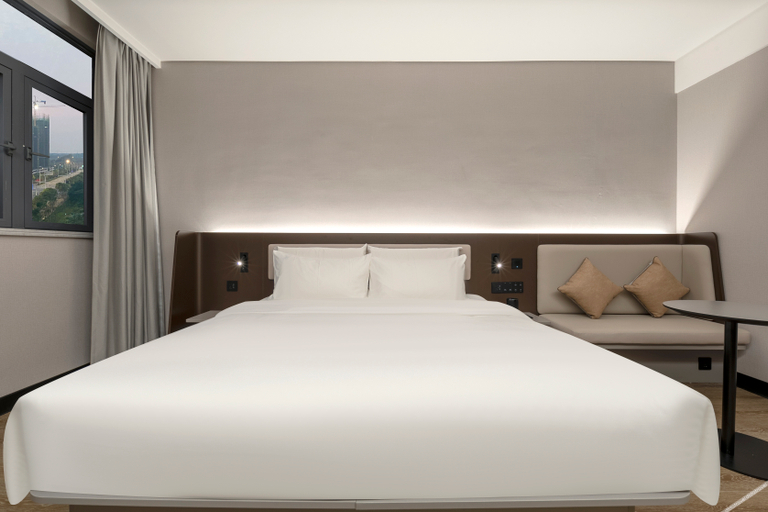 Bedroom 2, Hanting Hotel Wuhan Caidian Economic Development Zone Changfu Industrial Park, Wuhan