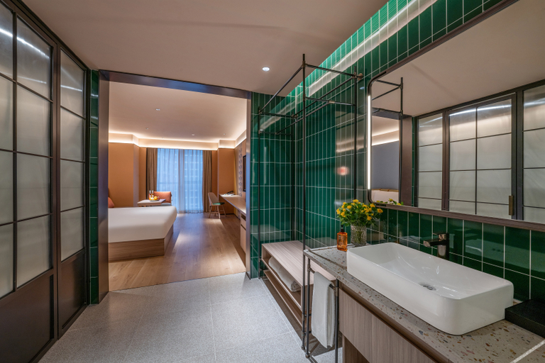 Bathroom 3, Orange Hotel Shiyan Renmin Road, Shiyan