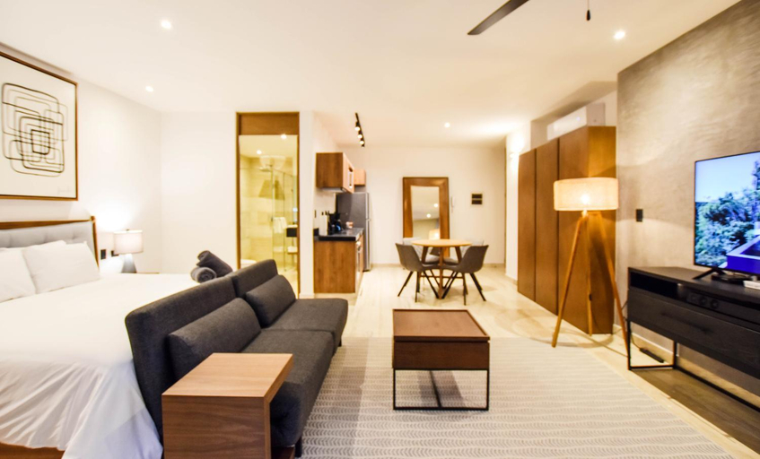 Bedroom 3, Downtown studio Volta by Casago, Cozumel