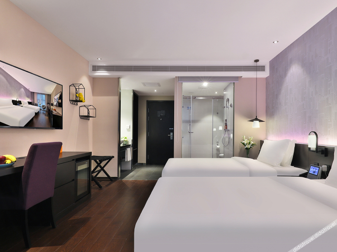 Bedroom 2, orangeホテル(西安龍首原地下鉄駅)(Orange Hotel (Xi'an Daming Palace store)), Xi'an