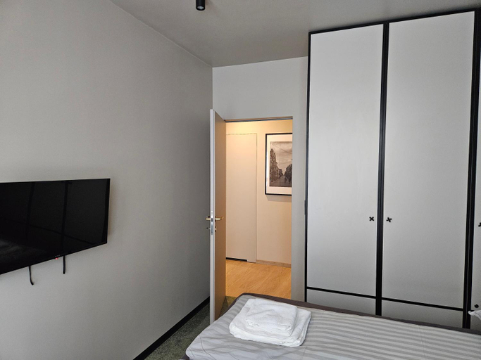 Bedroom 1, Apartament Ogrodowa, Łódź