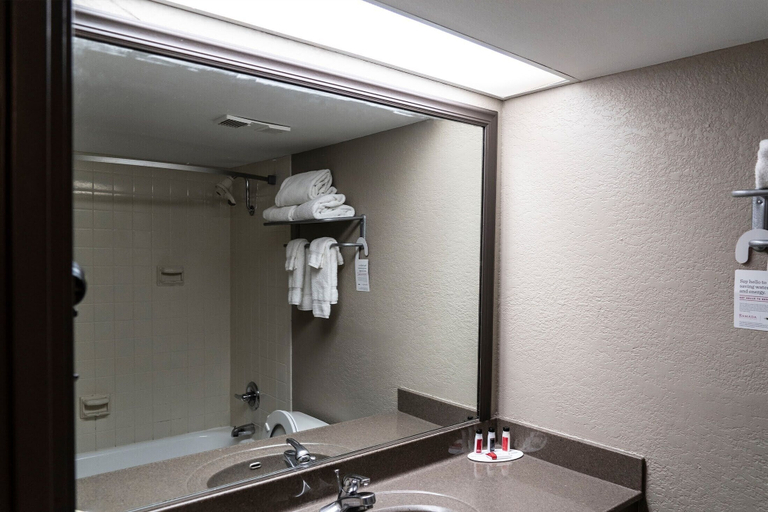 Bathroom 4, Ramada Convention Centr by Wyndham Topeka Downtown, Shawnee