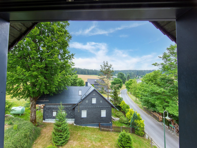 View from property 2, Thuringian Forest House, Hildburghausen