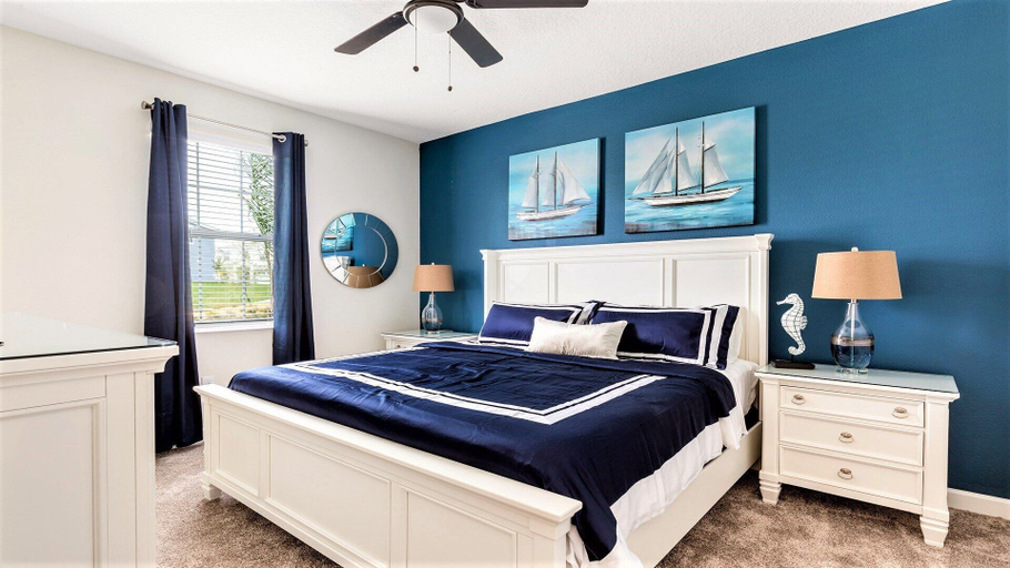 Bedroom 3, Stunning Villa With Pool, Near All Attractions, Osceola