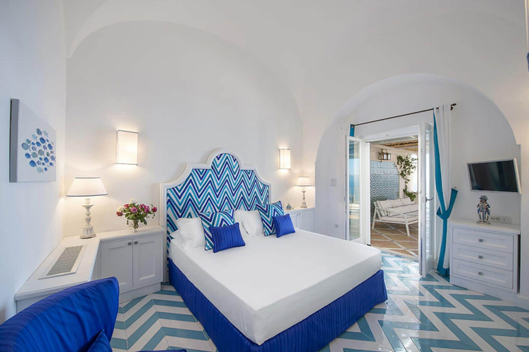 Bedroom 2, Villa Celeste in Praiano, Salerno