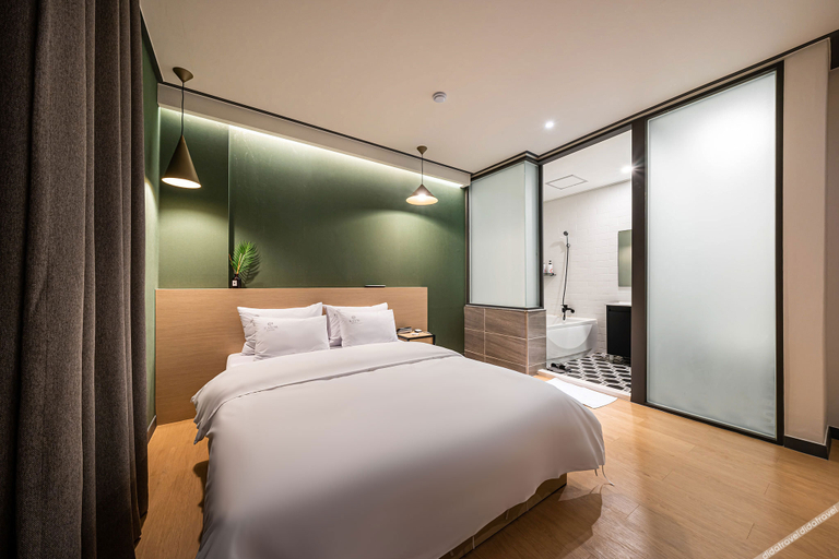 Bedroom 2, Osan Hotel Raum, Pyeongtaek