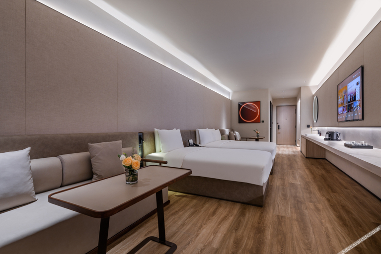 Bedroom 2, Crystal Orange Hotel Suzhou Xiangcheng, Suzhou