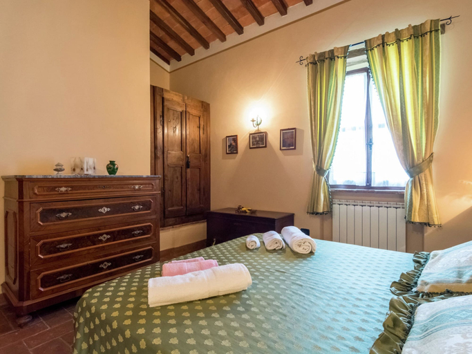 Bedroom 3, Apartment in Todi with Pool and Garden, Perugia