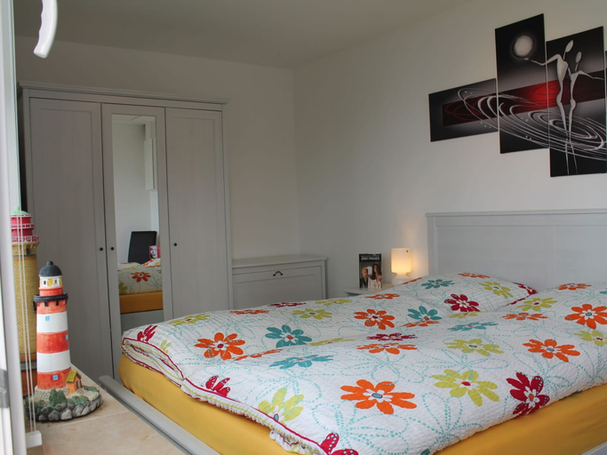 Bedroom 3, Bungalow in Pepelow Direkt am Haff, Rostock