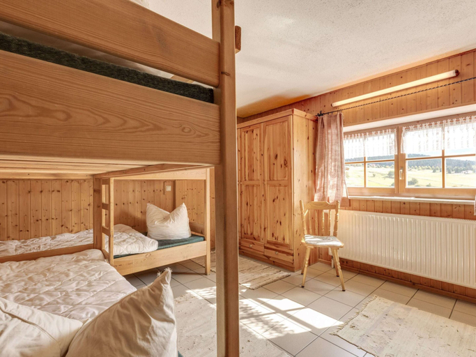 Bedroom 2, Chalet in Hinterrod Thuringen mit Sauna, Hildburghausen