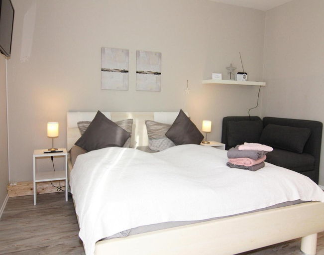 Bedroom 4, Ferienwohnungen Grosser und Kleiner Seestern, Wiek, Vorpommern-Rügen
