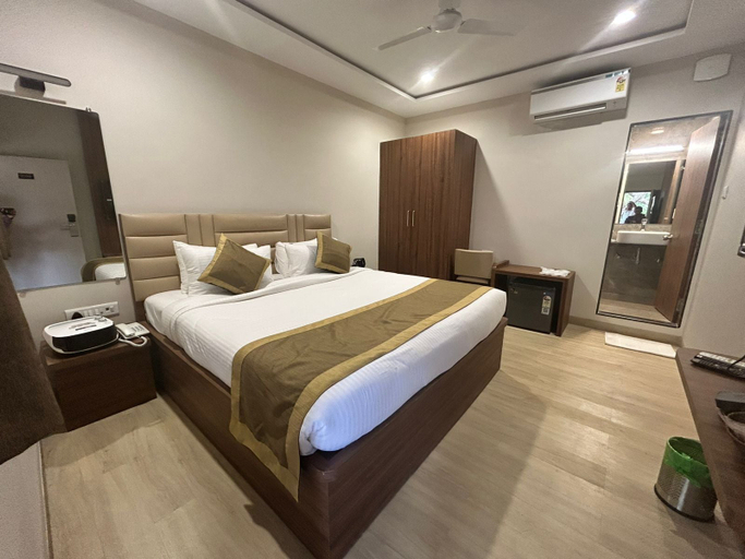 Bedroom 2, The Byke Shanti Villa, Satara