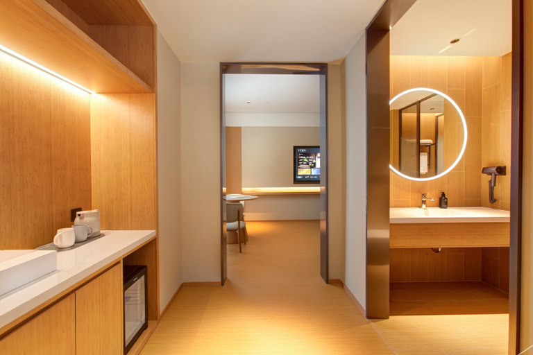 Bathroom 3, Ji Hotel Jincheng Economic Development Zone Lanhua Road, Jincheng