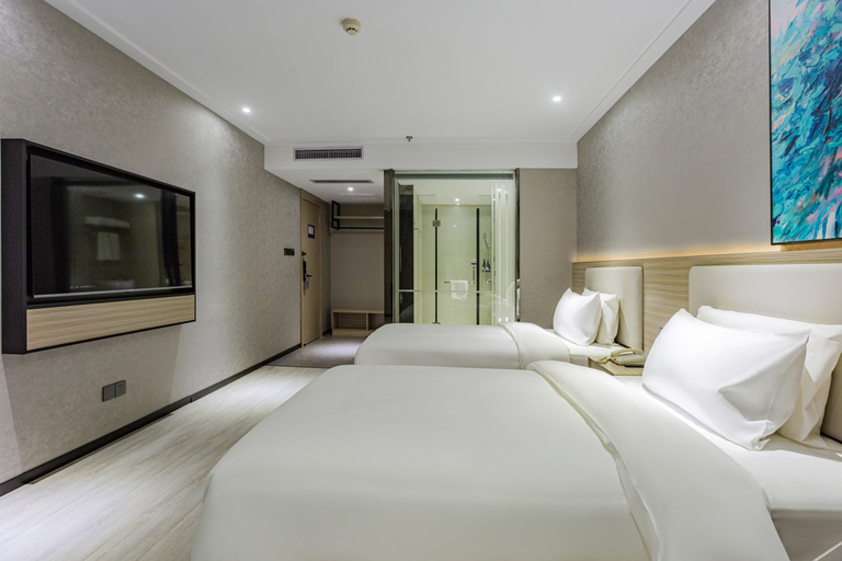 Bedroom 2, Starway Hotel (Wuhan Optics Valley baidu edifice), Wuhan