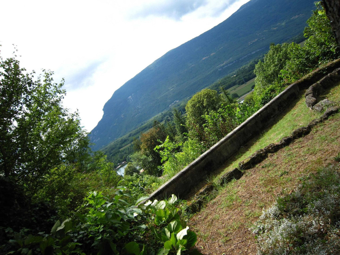 View from property 2, Renovated Castle Apartment With Swimming Pool, Savoie