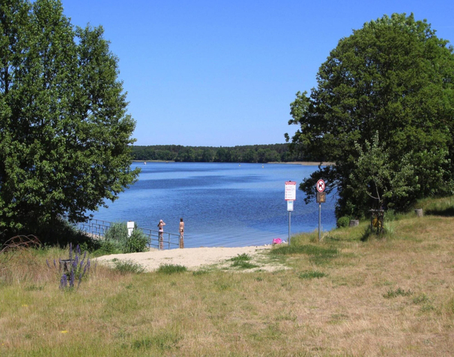View from property 2, Holiday House at the Vilzsee, Mirow, Mecklenburgische Seenplatte