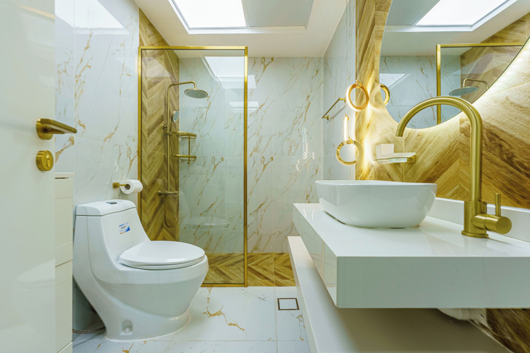 Bathroom, WelHome - Beautiful 1BR Apt. in Al Barsh, Dubai