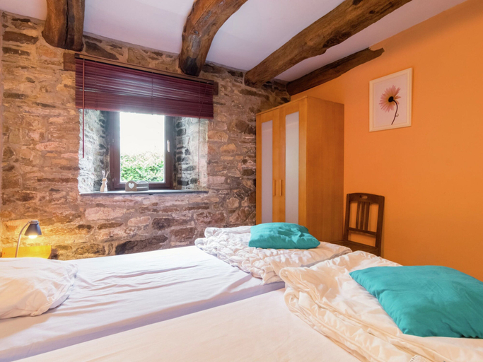 Bedroom 4, Tranquil Apartment in Sensenruth With Barbecue, Luxembourg