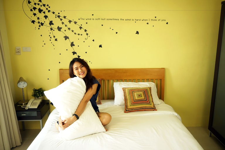 Bedroom, Caza V1 Serviced Apartment, Muang Rayong
