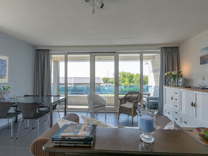 Living room 2, Apartment With a View of Dunes of Groote Keeten, Zijpe