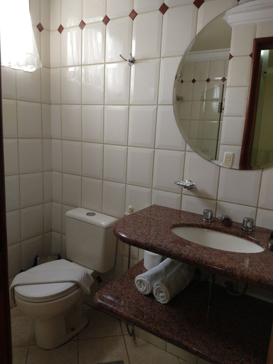 Bathroom 3, Crystal Plaza Hotel Marista, Goiania