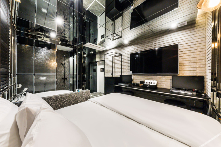 Bedroom 2, Yeoksam Hotel the Muse, Gangnam