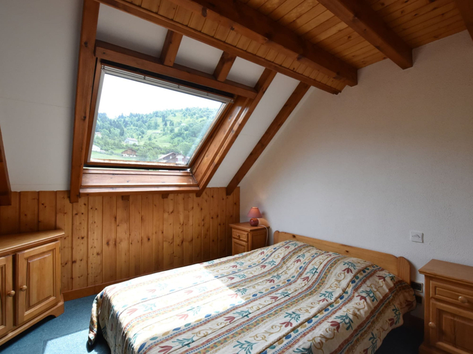Bedroom 3, Beautiful Apartment in La Bresse Near Ski Area, Vosges