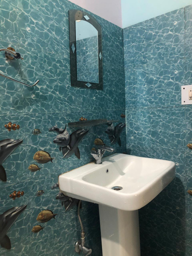 Bathroom, Hari snow view, Mandi