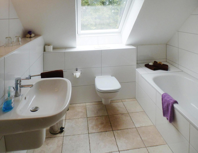 Bathroom 5, Ferienhof Landhaus Markus, Southern Switzerland, Wesermarsch