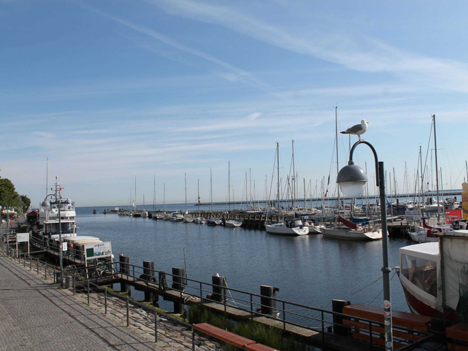 View from property 3, Modernly Furnished Holiday Home Near the Beach, Rostock