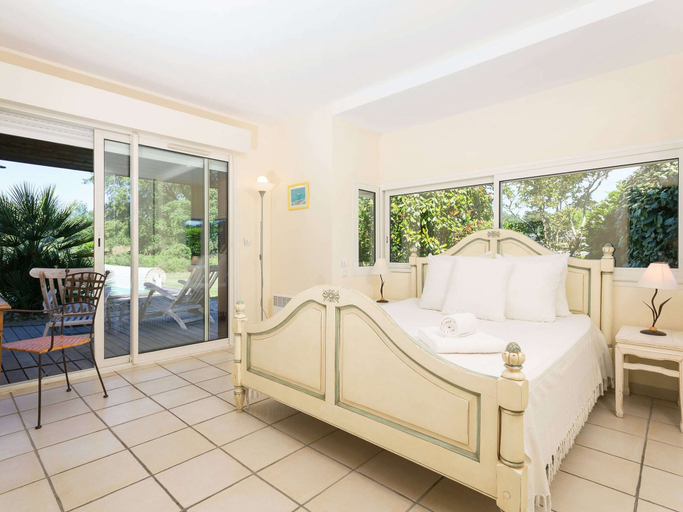 Bedroom 3, Villa With a Private Pool by Atlantic Ocean, Landes