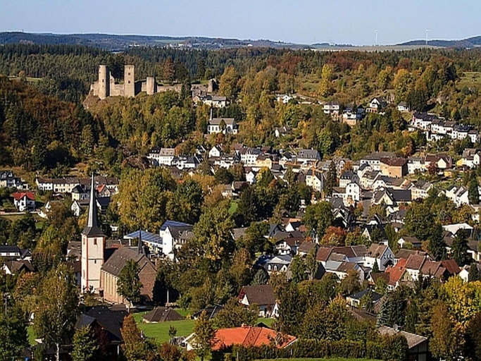 View from property 5, Cozy Chalet With Fireplace, Located in Wooded Area, Eifelkreis Bitburg-Prüm