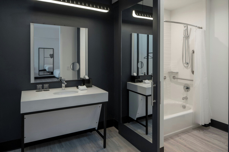 Bathroom 3, Aloft by Marriott Memphis Downtown, Shelby