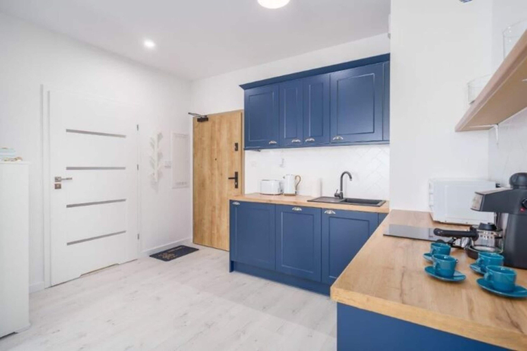 Private kitchen 3, Apartment Next to the Beach With sea View, Ustronie Morskie, Kołobrzeg