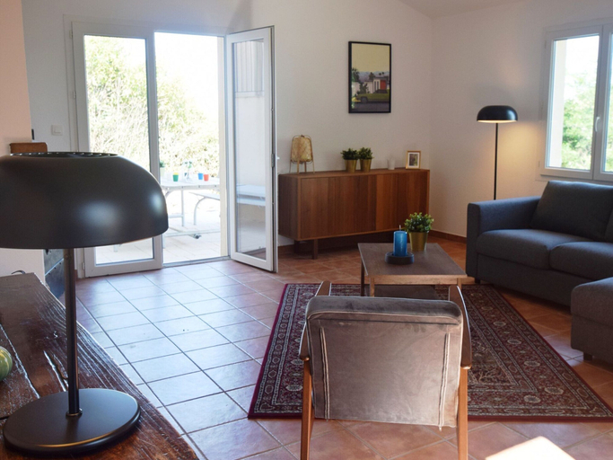 Living room 2, Lovely Villa in Joyeuse With Private Swimming Pool, Ardèche