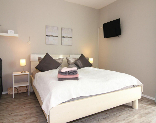 Bedroom 3, Ferienwohnungen Grosser und Kleiner Seestern, Wiek, Vorpommern-Rügen