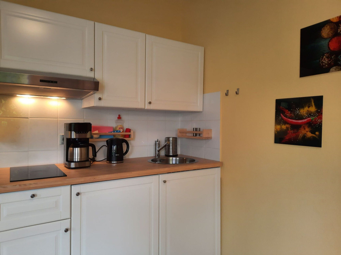 Private kitchen 5, Apartment at the Vilzsee, Mirow, Mecklenburgische Seenplatte