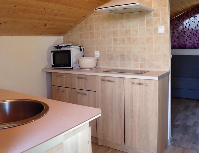 Private kitchen 2, Bungalow in Kolczewo With Parking Space, Kamień