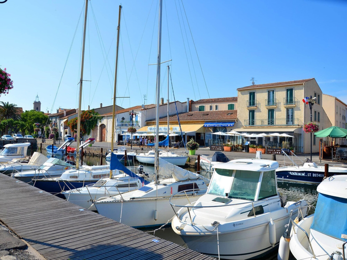 View from property, Colourful Holiday Homes Near the Marseillan-plage Beach, Hérault