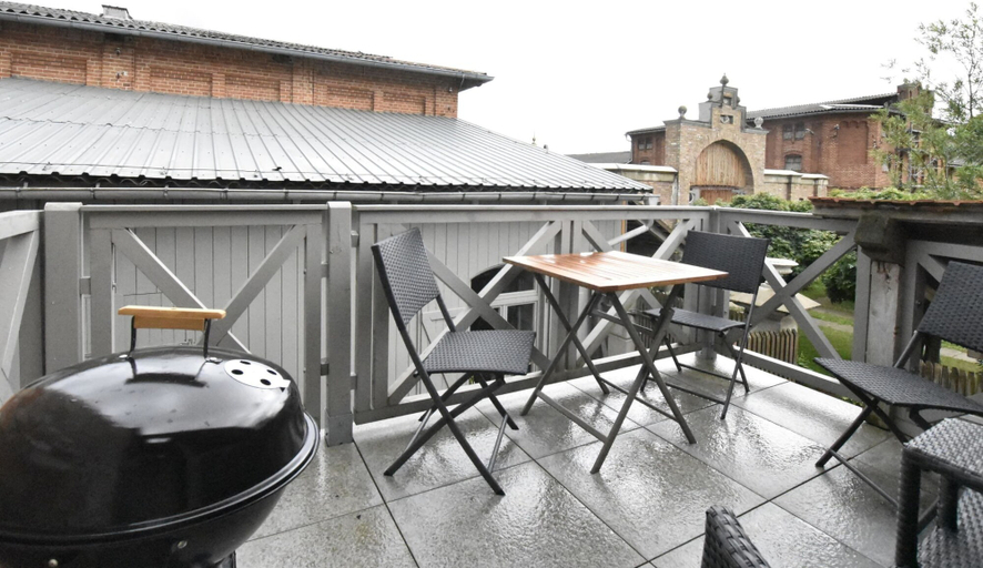 Balcony 2, Pretty Apartment in Detershagen With Private Terrace, Rostock