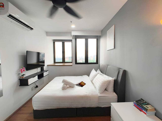 Bedroom 3, Riveria City by Plush, Kuala Lumpur