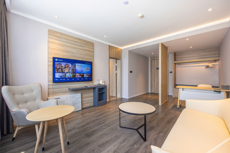 Bedroom 2, Hanting Hotel Jiuquan Hantang Food Street, Jiuquan
