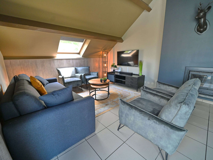 Living room 4, Modern Apartment With Dishwasher, Close to Durbuy, Luxembourg