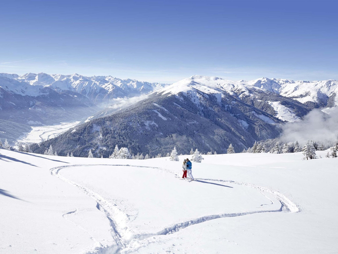 View from property 5, Holiday Home in ski Area in Mittersill, Zell am See